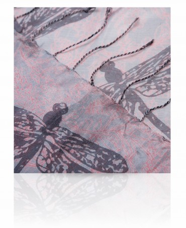 Палантин Женский S-DRAGON.FLY/BL